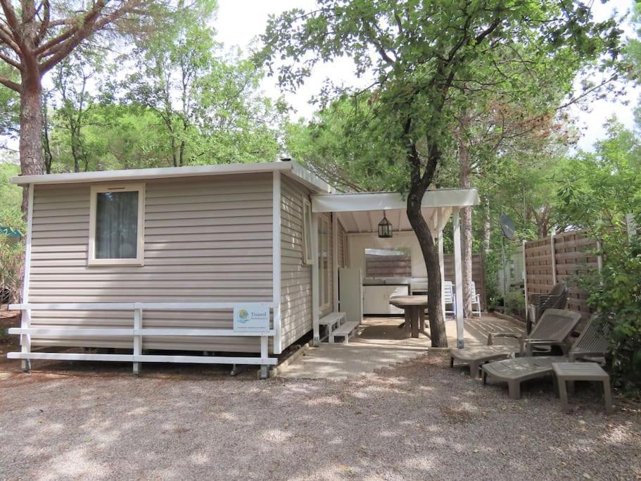 Mobile Home 6-Pers Camping Lei Suves-Cotes D'Azur-Including Airco Roquebrune-sur-Argens Eksteriør billede
