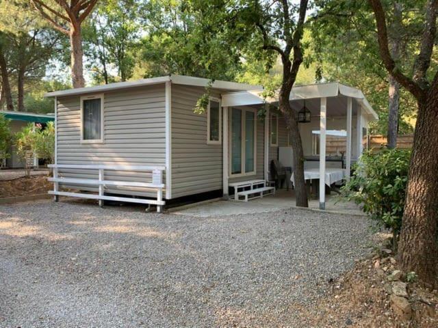 Mobile Home 6-Pers Camping Lei Suves-Cotes D'Azur-Including Airco Roquebrune-sur-Argens Eksteriør billede